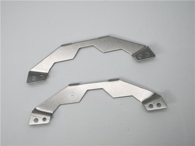Chapa de la placa del tenedor que sella el acero inoxidable revestido Chrome del polvo de la fabricación de las piezas 1
