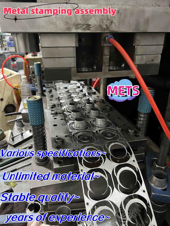 Producción de piezas de estampado de diésel metálico de diésel progresivo automático de dibujo continuo 0