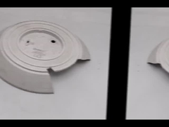 Base para el disipador de calor de la lámpara LED de aluminio