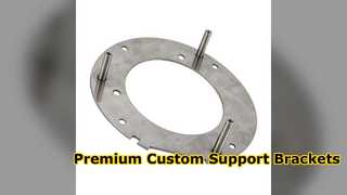 Soportes de soporte doblados de acero inoxidable personalizados OEM